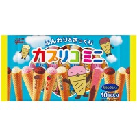 Glico Caplico Mini Ice Cream Snacks - 10 pcs
